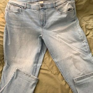 Terra&sky plus size slim jeans